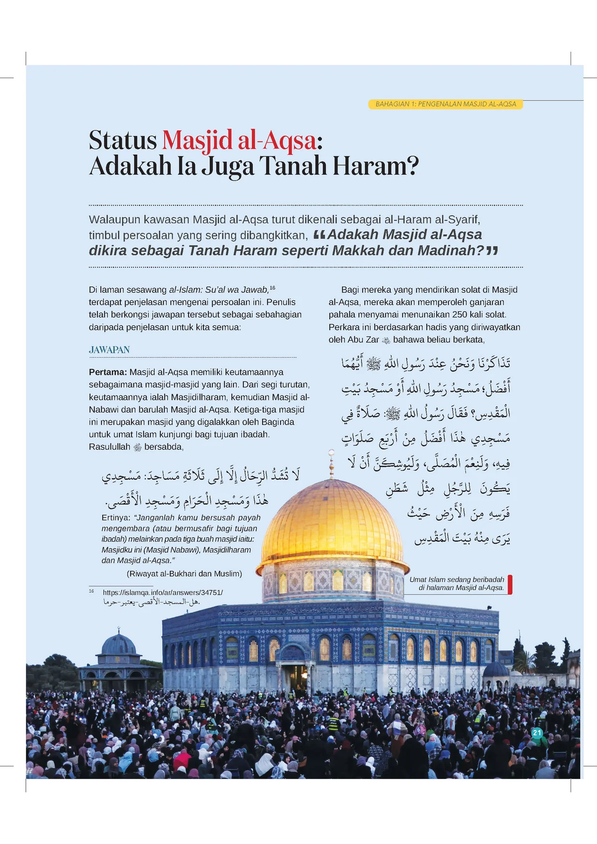Ensiklopedia Masjid Al-Aqsa - (TBBK1604) - Image 24