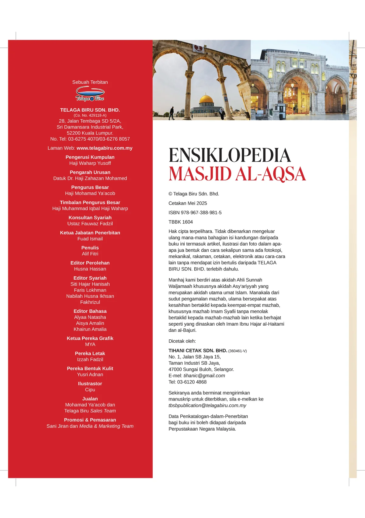 Ensiklopedia Masjid Al-Aqsa - (TBBK1604) - Image 18