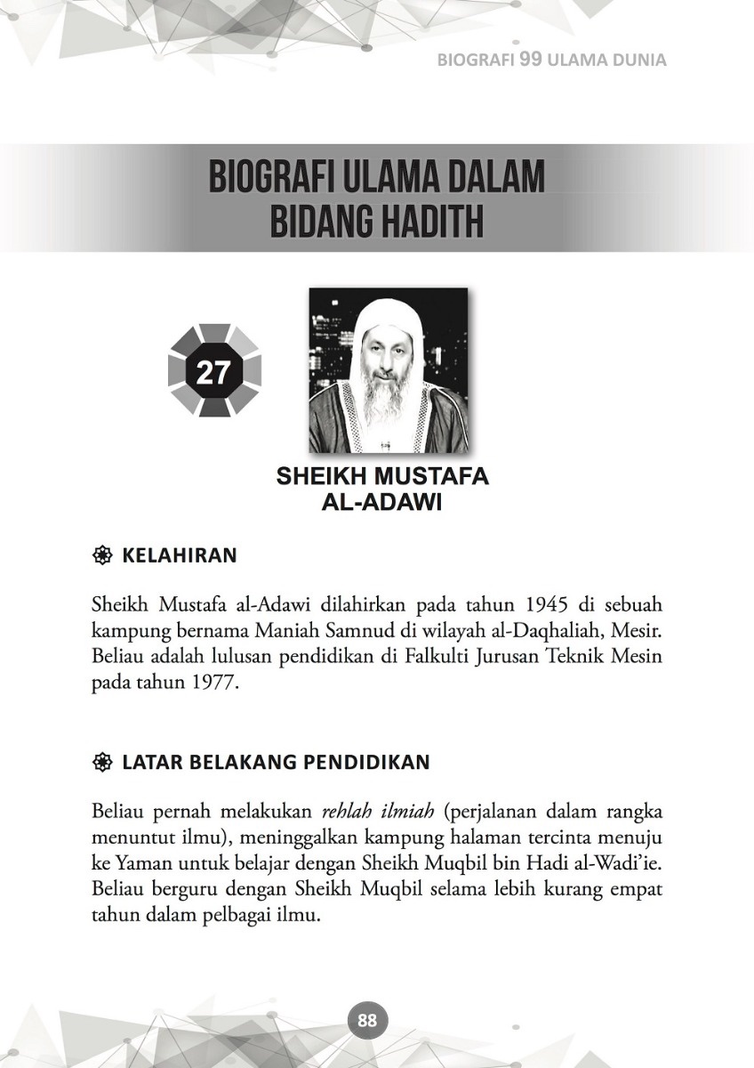 Biografi 99 Ulama Dunia - Mustafar Mohd Suki - Image 6